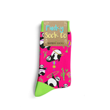 Funky Sock Co Bamboo Socks - Hula Hooping Pandas
