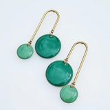 Middle Child Bubble Earrings - Green at Have You Met Charlie? in Adelaide, South Australia