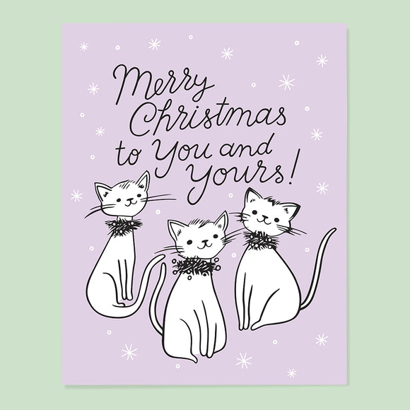 The Good Twin Christmas Card - Kitty Christmas