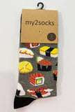 My2Socks Sushi socks from Have You Met Charlie? A gift shop in Adelaide, Australia