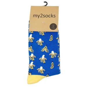 My2Socks Socks - Banana Blue