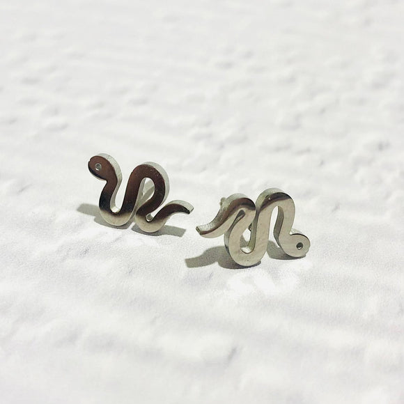 Stainless Steel Earrings - Snakes from Have You Met Charlie? a gift shop in Adelaide South Australia
