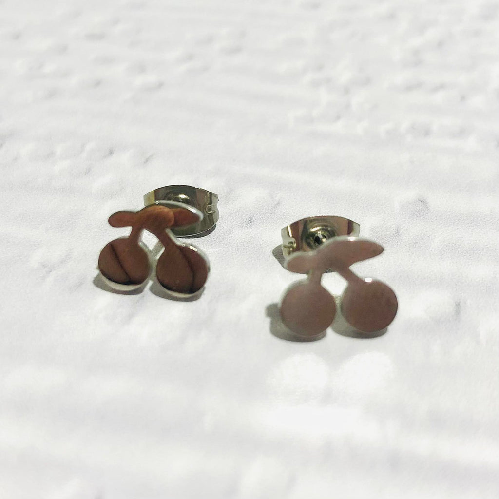 Stainless Steel Earrings - Cherries from Have You Met Charlie? a unique gift shop in Adelaide South Australia