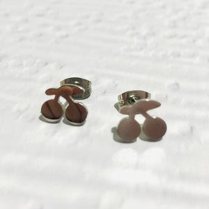 Stainless Steel Earrings - Cherries from Have You Met Charlie? a gift shop in Adelaide South Australia