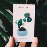 Hemleva Stephania Nova enamel pin from Have You Met Charlie? a unique gift store in Adelaide, South Australia.