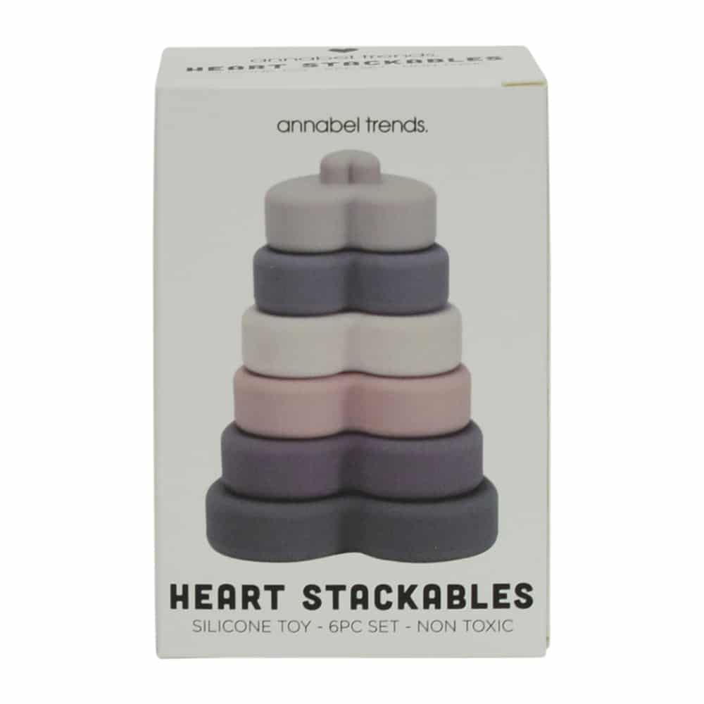 Annabel Trends Silicone Stackable Toy - Various Designs from Have You Met Charlie? a gift shop in Adelaide South Australia