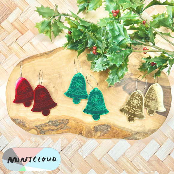 Mintcloud Christmas Earrings - Christmas Bells*