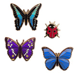 Botanical Brights various enamel insect pins - sold at Have You Met Charlie? a gift shop in Adelaide, South Australia selling unique and handmade gifts.