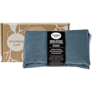 Wheatsbag Love Lavender Heat Bag - Luxe Linen Slate. Sold at Have You Met Charlie?, a unique gift shop in Adelaide, South Australia.