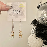 Arch Earrings - Comet & Cupid in Gold & Silver