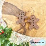 Mintcloud Christmas Earrings - Gingerbread Person