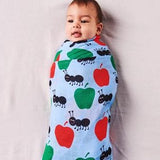 100% Bamboo Kip & Co baby swaddles - Ants Pants from have you met charlie, a unique and quirky gift shop in Adelaide, South Australia