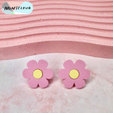 Mintcloud Earrings - Daisy Dot Studs