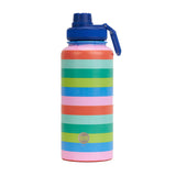 Annabel Trends Watermate Drink Bottle Bright Stripe at Have You Met Charlie? a unique gift store in Adelaide, SA