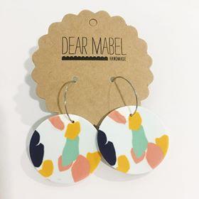 Dear Mabel Handmade - Large Hoop Dangles