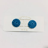 Tea 4 Two Art Earrings - Daisy Studs - Various from have you met charlie a gift shop with Australian unique handmade gifts in Adelaide South Australia