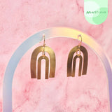 Mintcloud Brass Dangles - Rainbow from have you met Charlie a gift store in south Australia