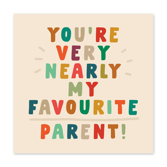 Central 23 Card - Very Nearly My Favourite Parent