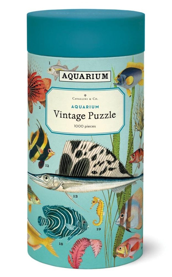 Vintage Puzzles - Aquarium from have you met charlie a gift shop with Australian unique handmade gifts in Adelaide South Australia