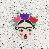 frida kahlo iron on patch by patch press from have you met charlie a gift shop with Australian unique handmade gifts in Adelaide South Australia