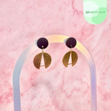 Mintcloud Brass Dangles - Split Circle from have you met Charlie a handmade store in Adelaide