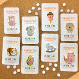 various miss minzy enamel pins from unique handmade australian gift shop have you met charlie in adelaide south australia