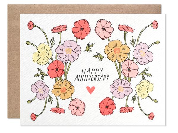 hartland brooklyn anniversary greeting card from have you met charlie? a unique gift shop in adelaide, south australia