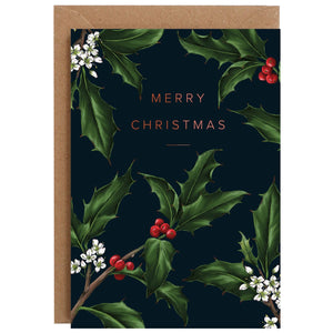 Catherine Lewis Design Christmas Card - Holly from Have You Met Charlie?