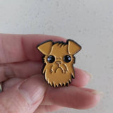 Patch Press Pins - Brussels Griffon Puppy, sold at Have You Met Charlie?, a unique gift store in Adelaide, South Australia.