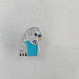 Patch Press enamel pin - budgie. Sold at Have You Met Charlie?, a unique handmade gift shop in Adelaide, South Australia.