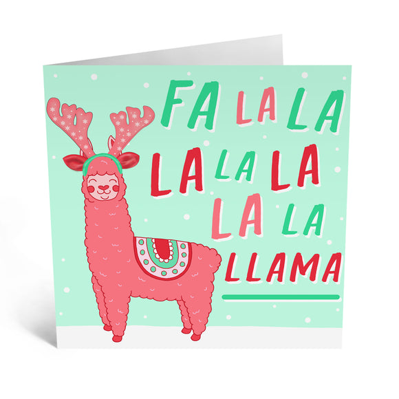 Central 23 Greeting Card - Fa La Llama
