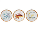 IS Gifts- The Australian Collection Cross Stitch Kit Native Animals from Have You Met Charlie? a gift shop with unique Australian handmade gifts in Adelaide, South Australia