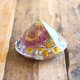 jax and co resin botanical diamond paper weight from have you met charlie a gift shop with Australian unique handmade gifts in Adelaie South Australia