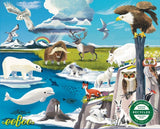 Eeboo - Mini Puzzles Wild Habitats Various. Sold at Have You Met Charlie?, a unique gift shop located in Adelaide, South Australia.