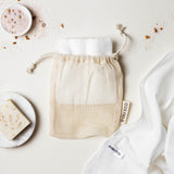 Ever Eco Muslin Facial Cloths - 2 Pack + Wash Bag from Have You Met Charlie? a unique gift shop in Adelaide, South Australia
