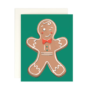 Amy Heitman Card - Winking Gingerbread