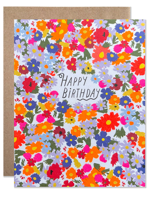Hartland Brooklyn Card - Happy Birthday Martha's Garden