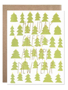 Hartland Brooklyn Card - Holiday Cheer - Trees