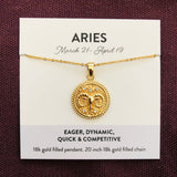 Bec Platt Designs - Aries Zodiac Necklace from Have You Met Charlie? a gift shop with unique Australian handmade gifts in Adelaide, South Australia