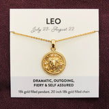 Bec Platt Designs - Leo Zodiac Necklace from Have You Met Charlie? a gift shop with unique Australian handmade gifts in Adelaide, South Australia