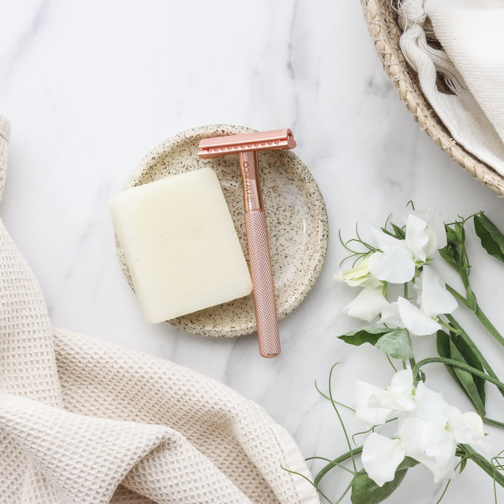 ever eco rose gold safety razor from have you met charlie a unique gift shop in adelaide south australia