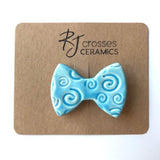 RJ Crosses Brooches - Moustache & Bow ties from have you met charlie a gift shop with Australian unique handmade gifts in Adelaide South Australia