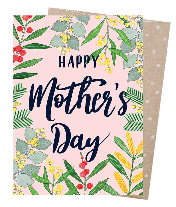 Earth Greetings Card -  Mother's Day Garden