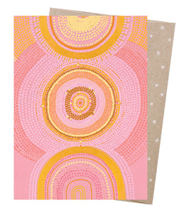 Natalie Jade Greeting Card - The Great Cosmic Sun
