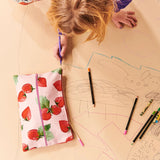 Kip & Co Pencil Case - Strawberry Delight