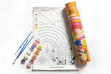 Journey of Something Kids paint by numbers kit - Flower Power. Sold at Have You Met Charlie?, a unique gift shop in Adelaide, South Australia.