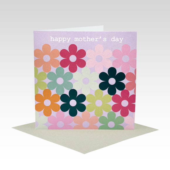 Rhi Creative Greeting Card - Happy Mother's Day Flowers, sold at Have You Met Charlie?, a unique gift store in Adelaide, South Australia.