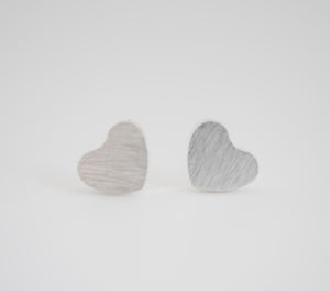 Simple Stainless Steel Earrings - Hearts from Have You Met Charlie? a unique gift shop in Adelaide South Australia