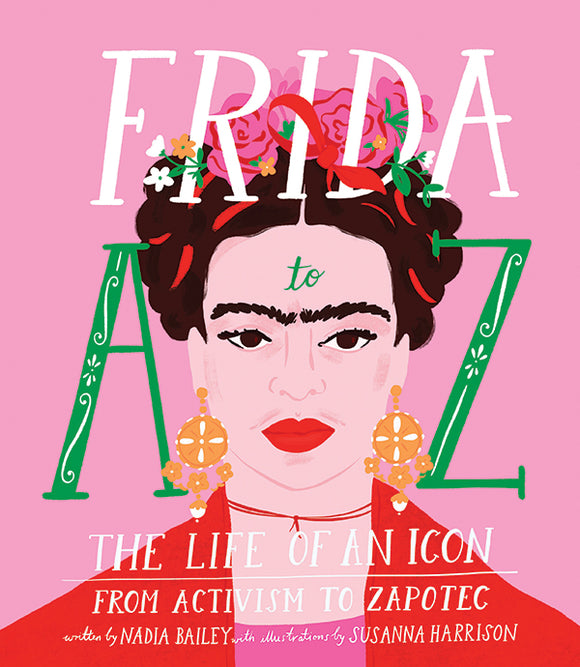 Frida A-Z book from have you met charlie? a unique gift shop in adelaide south australia