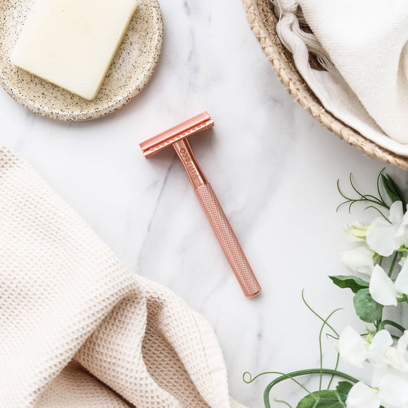 ever eco rose gold safety razor from have you met charlie a unique gift shop in adelaide south australia